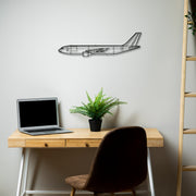 Airbus A300-600F Airplane Metal Wall Art