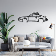 911 Safari Detaillierte Silhouette Metallwandkunst