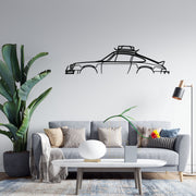 911 Safari Silhouette Metal Wall Art