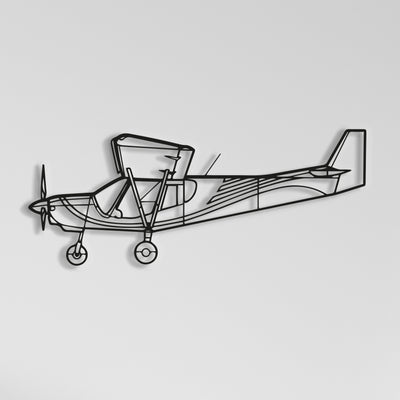 Zenith Stol CH 750 Airplane Metal Wall Art