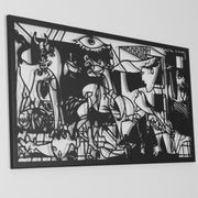 Art mural en métal Pablo Picasso Guernica