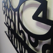 Personalized Kitchen Metal Wall Art , Personalized Metal Wine Theme Sign ,Metal Wall Sign , Wall Decor , Housewarming Gift , House Gift