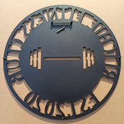 Gym Sign, Custom Metal Gym Sign, Personalized Home Gym Sign,  Fitness Club, Fitness Club Sign, Home Gym Sign, Cross Fit Sign, Custom Gym