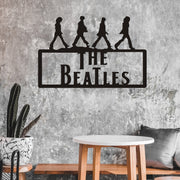 The Beatles Art, Metal wall art, Christmas gift, Beatles decor