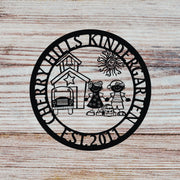 Personalisiertes Kindergartenschild, Krippenschild, Vorschulschild, Kindergartenschild, Kindertagesstätte