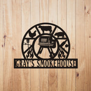 Personalized BBQ Sign, Outdoor Kitchen Sign, Custom Sign, Pit Master Grill Master Sign, Outdoor Sign