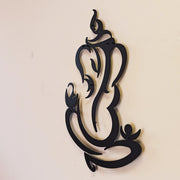 Ganesha Metallwandkunst, abstrakte Metallwand, Metallwandbehangkunst, Lord Ganesh, individuelle Kunst, Metallwandskulptur