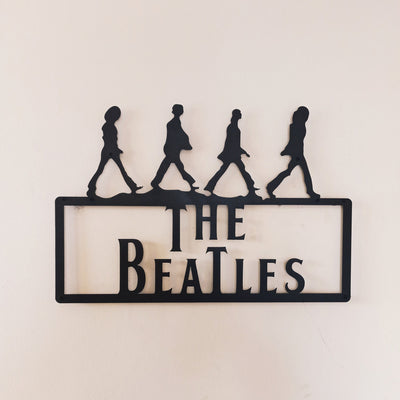The Beatles Art, Wandkunst aus Metall, Weihnachtsgeschenk, Beatles-Dekor