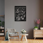 Pablo Picasso Girl Before a Mirror Metal Wall Art , Picasso Metal Wall Decor , Housewarming Gift , Workplace Wall Decor , Art Work