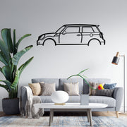 John Cooper Works Silhouette Metal Wall Art