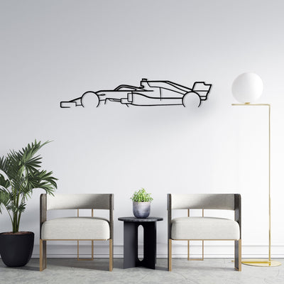 Art mural en métal Formule 1 F1