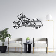 Harley Davidson Silhouette Metallwandkunst