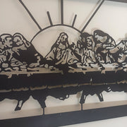 Jesus Last Supper - Metal Wall Art , Leonardo Da Vinci Metal Wall Decor , Christian Metal Wall Art , Da Vinci Art Work , Home Decoration