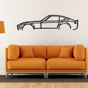 Nissan Datsun Silhouette Metal Wall Art