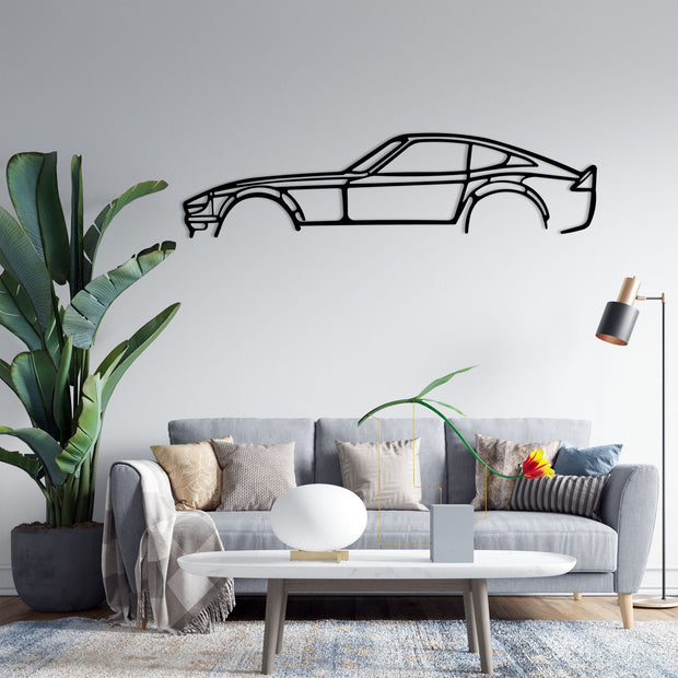 Nissan Datsun Silhouette Metal Wall Art