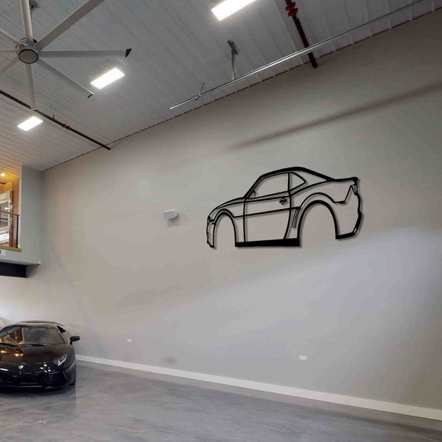 Camaro 2010 Silhouette Metal Wall Art