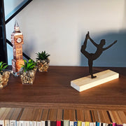 Yoga Minimal Decor, Shelf Decor, Home Decor, Housewarming gift, Business gift, Bookshelf decor, Freedom, Minimal Decor, Yoga Object